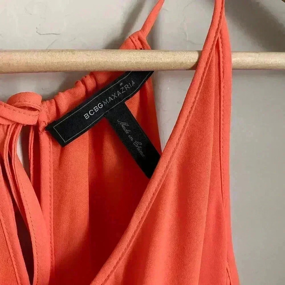 BCBGMAXAZRIA Rory Sleeveless Dress High-Low Hem - Picture 6 of 15